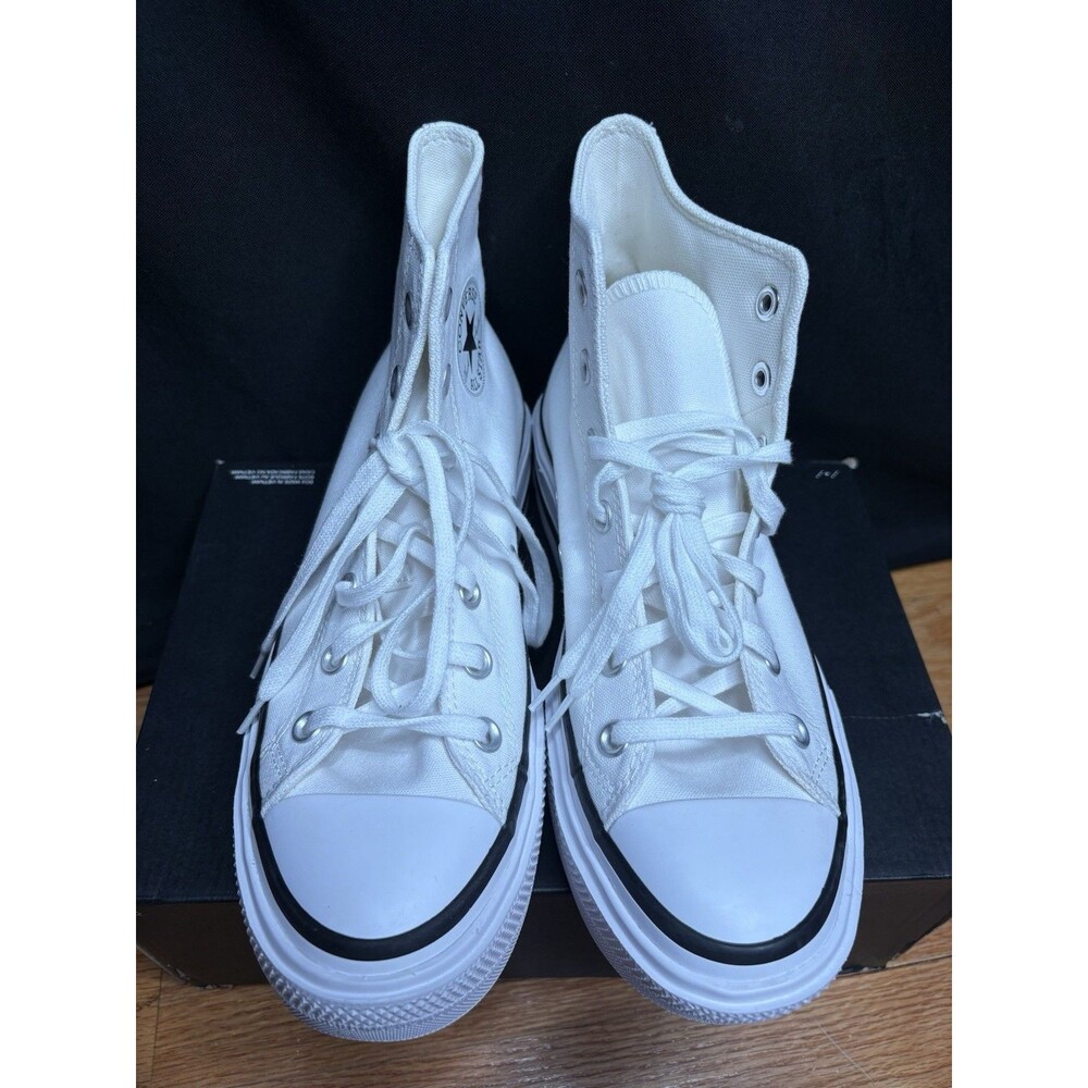 Converse Chuck Taylor All Star Lift Double Stack HI Platform A12976C Womens Sz 9 - Picture 3 of 7